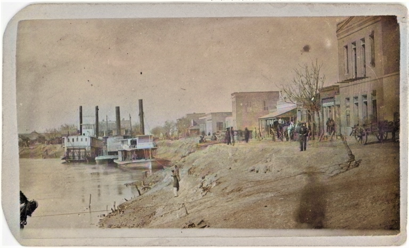 The Brownsville Levee as a port city